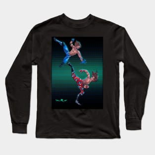 They don’t want none.  HBK VS AJ STYLES Long Sleeve T-Shirt